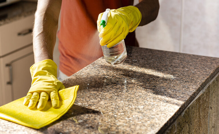 how-to-clean-countertops-2021-step-2
